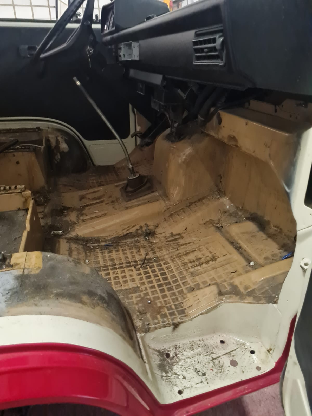 Innenraumteppich für Vw Bulli T3 fl. Tunnel – Bild 2