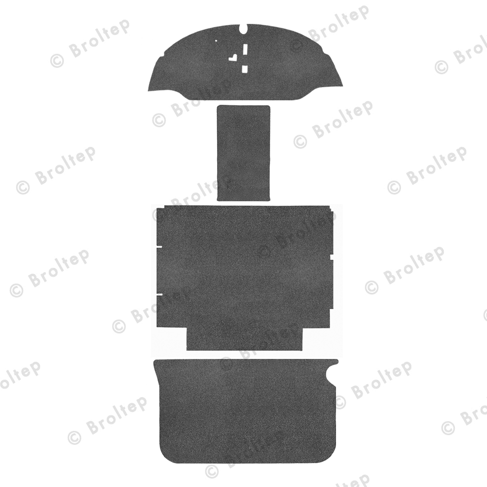 Innenraumteppich Komplett für Vw Bulli T1